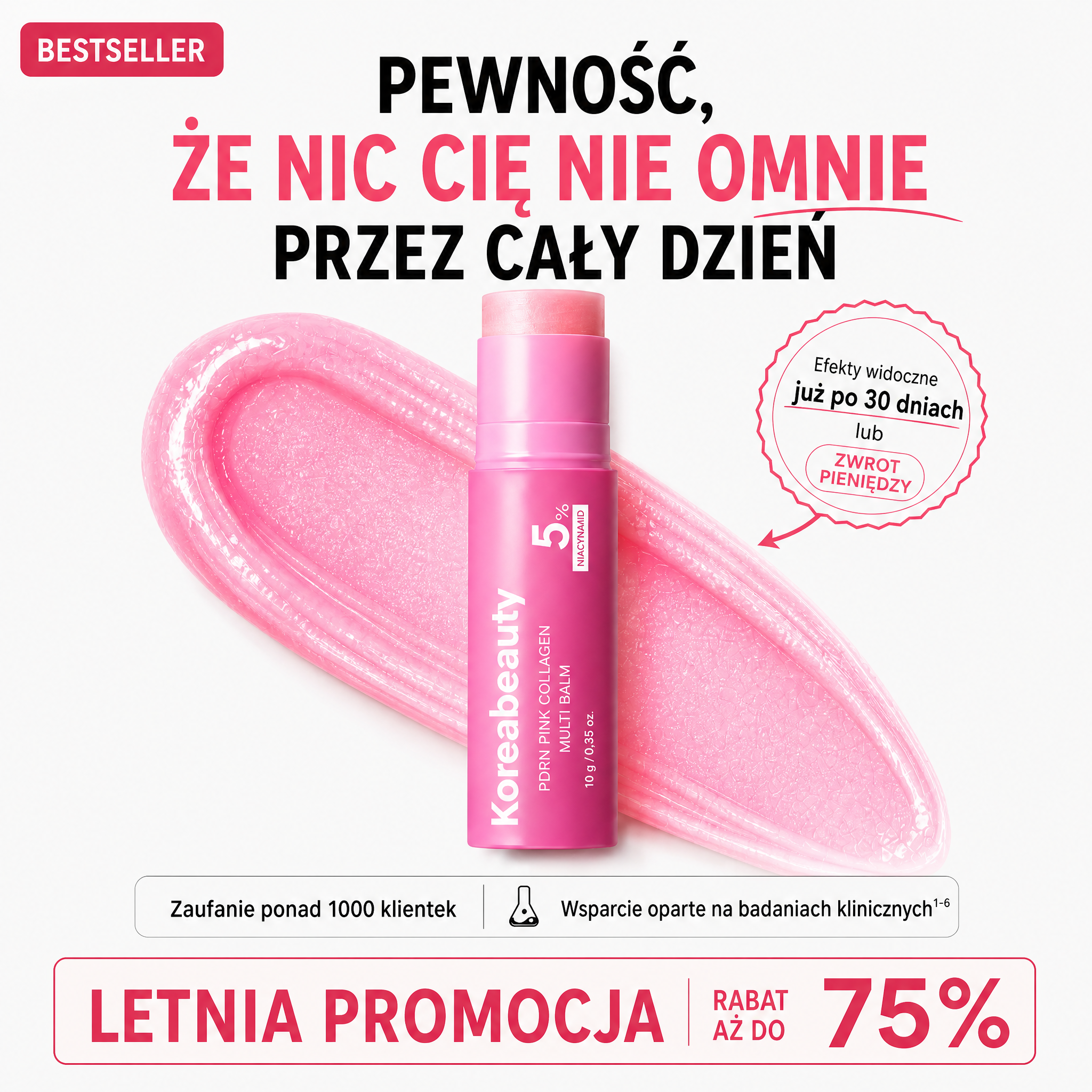 Instalift - PDRN różowy kolagen multipin